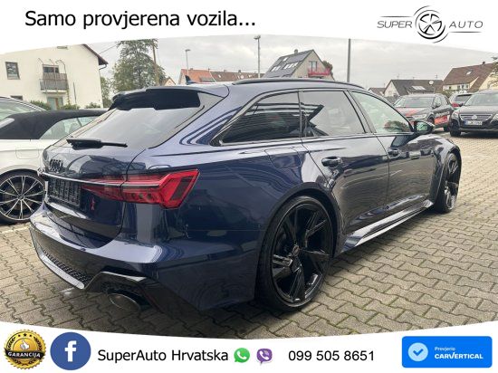Audi RS6 Avant 4.0 TFSI V8 (600 KS) quattro Tiptronic ZRAČNI+ACC+GR SJED+KAM+PANO