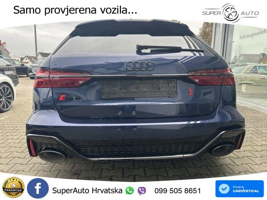 Audi RS6 Avant 4.0 TFSI V8 (600 KS) quattro Tiptronic ZRAČNI+ACC+GR SJED+KAM+PANO
