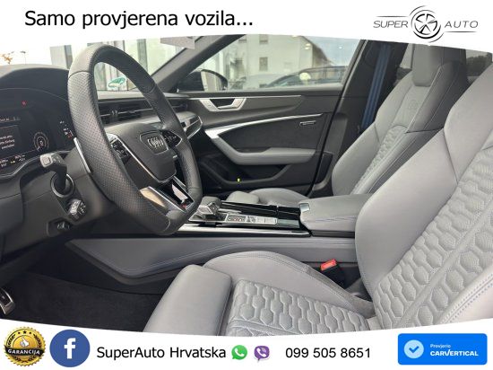 Audi RS6 Avant 4.0 TFSI V8 (600 KS) quattro Tiptronic ZRAČNI+ACC+GR SJED+KAM+PANO