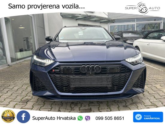 Audi RS6 Avant 4.0 TFSI V8 (600 KS) quattro Tiptronic ZRAČNI+ACC+GR SJED+KAM+PANO