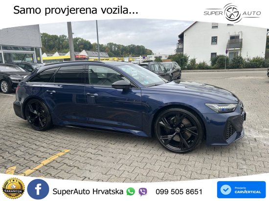 Audi RS6 Avant 4.0 TFSI V8 (600 KS) quattro Tiptronic ZRAČNI+ACC+GR SJED+KAM+PANO