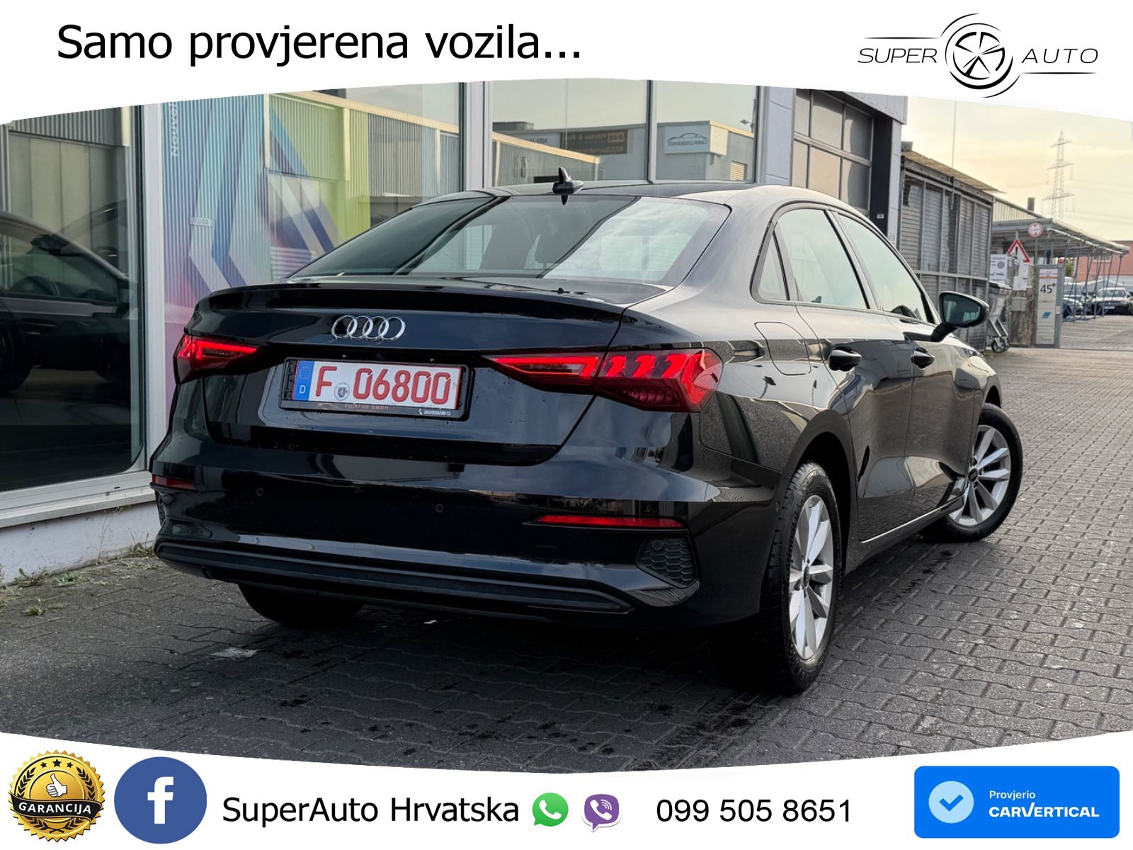 Audi A3 Limuzina 35 TDI (150 KS) S tronic LED+GR SJED+ACC