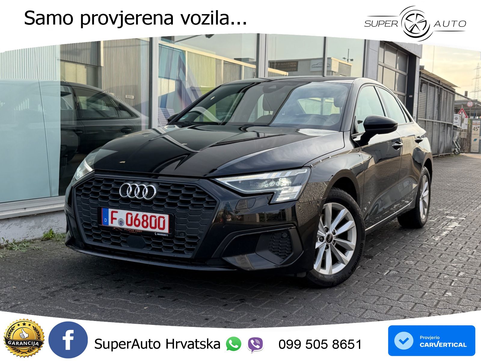 Audi A3 Limuzina 35 TDI (150 KS) S tronic LED+GR SJED+ACC