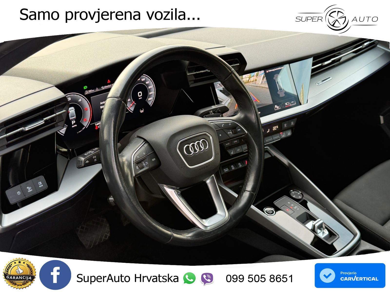 Audi A3 Limuzina 35 TDI (150 KS) S tronic LED+GR SJED+ACC