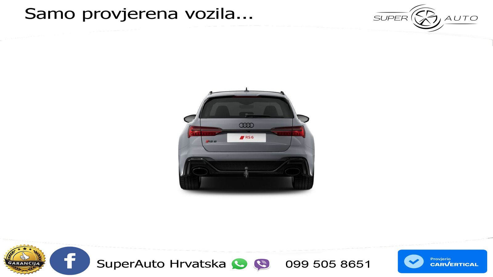 Audi RS6 Avant 4.0 TFSI V8 (600 KS) quattro Tiptronic Kuka