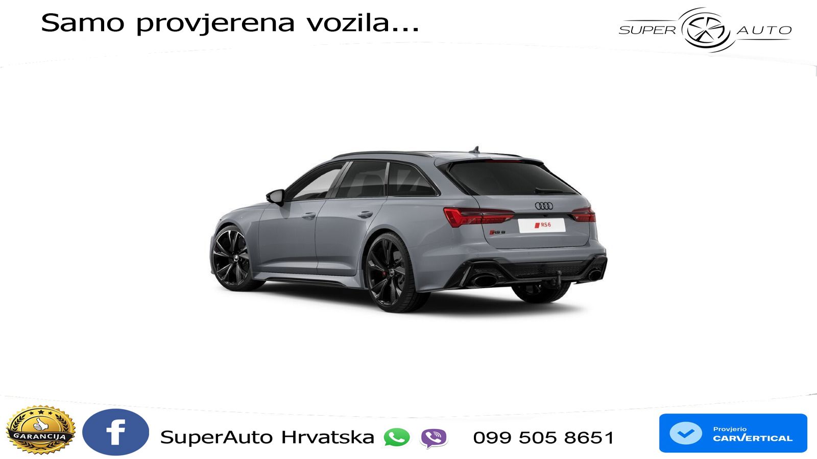 Audi RS6 Avant 4.0 TFSI V8 (600 KS) quattro Tiptronic Kuka
