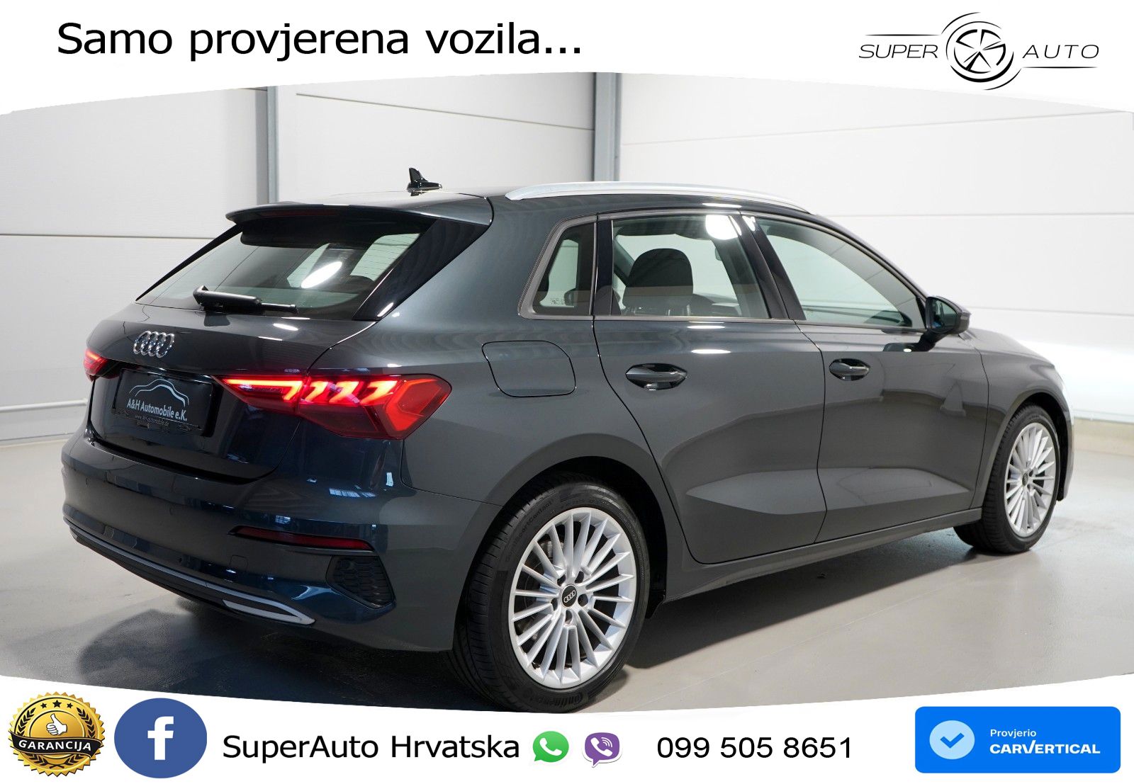 Audi A3 35 TDI (150 KS) S tronic LED+GR SJED+ACC