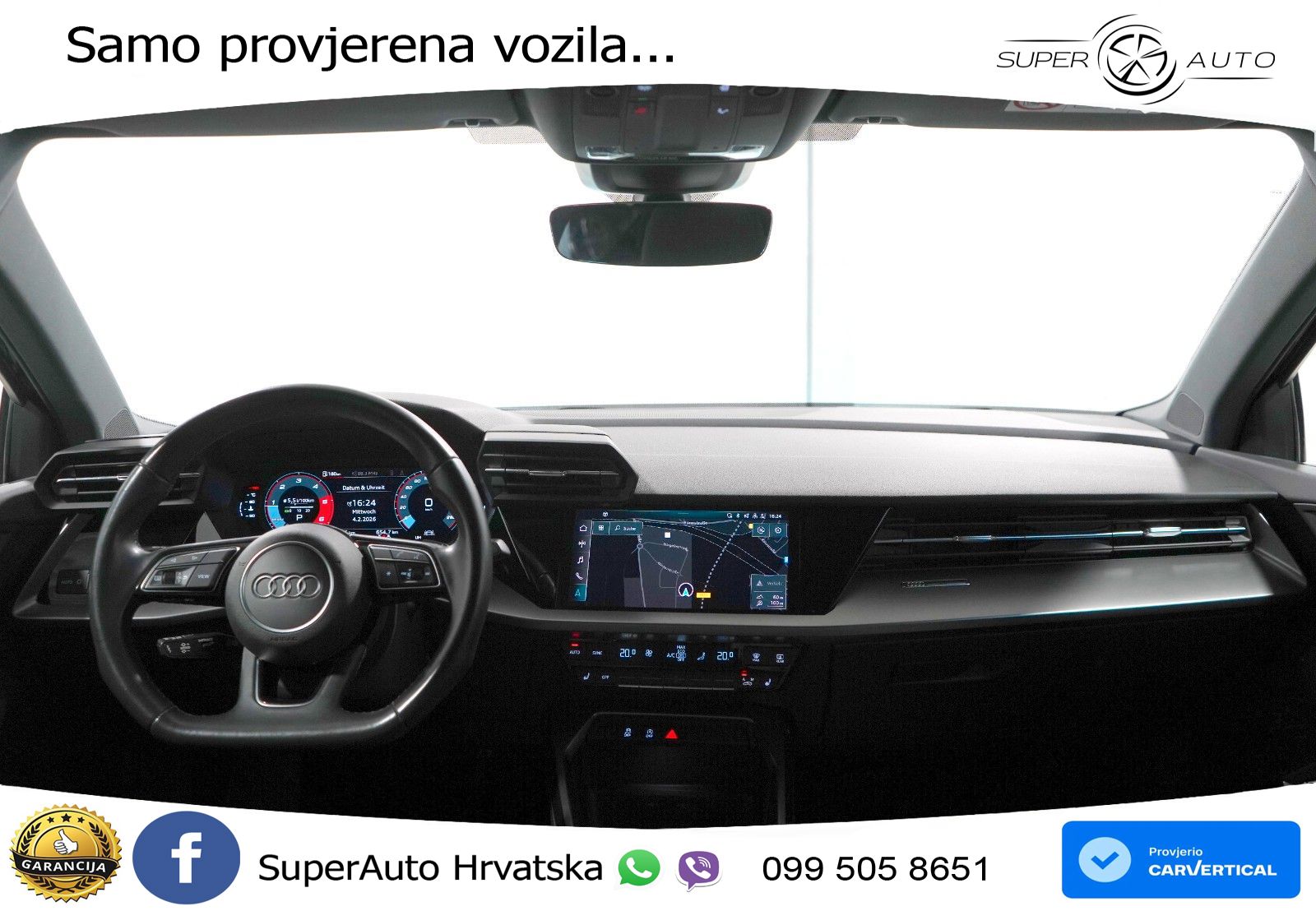 Audi A3 35 TDI (150 KS) S tronic LED+GR SJED+ACC