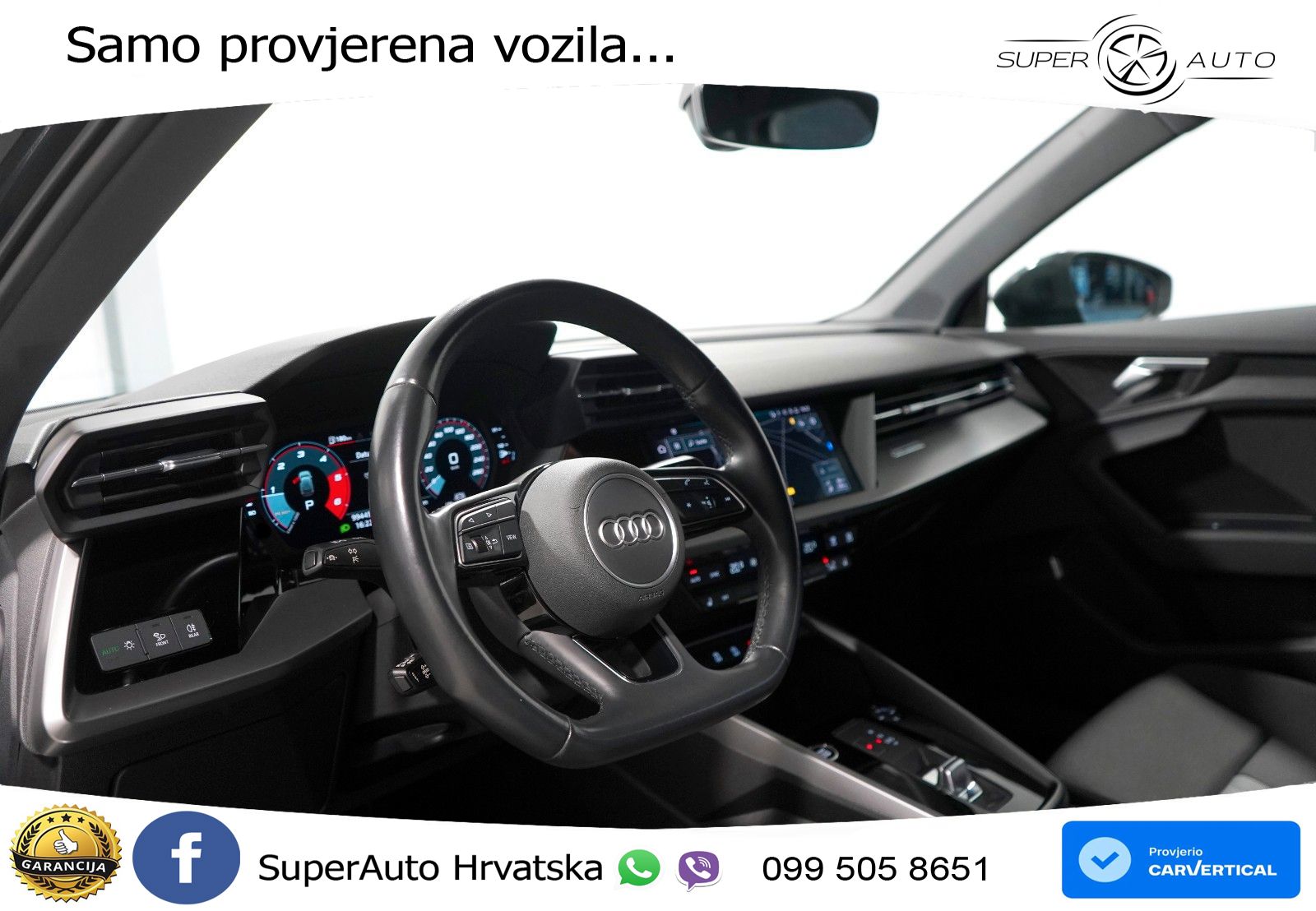 Audi A3 35 TDI (150 KS) S tronic LED+GR SJED+ACC