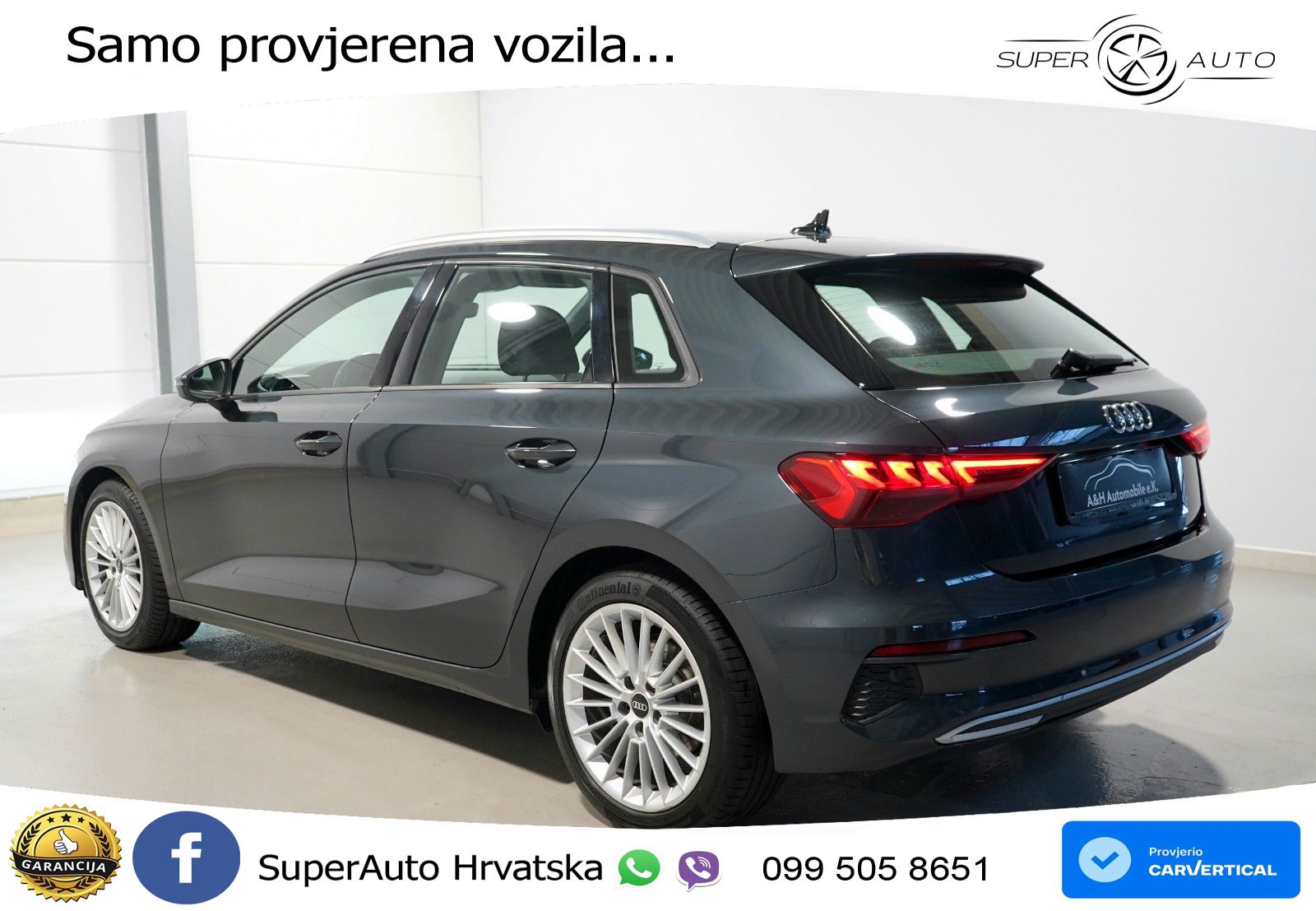 Audi A3 35 TDI (150 KS) S tronic LED+GR SJED+ACC