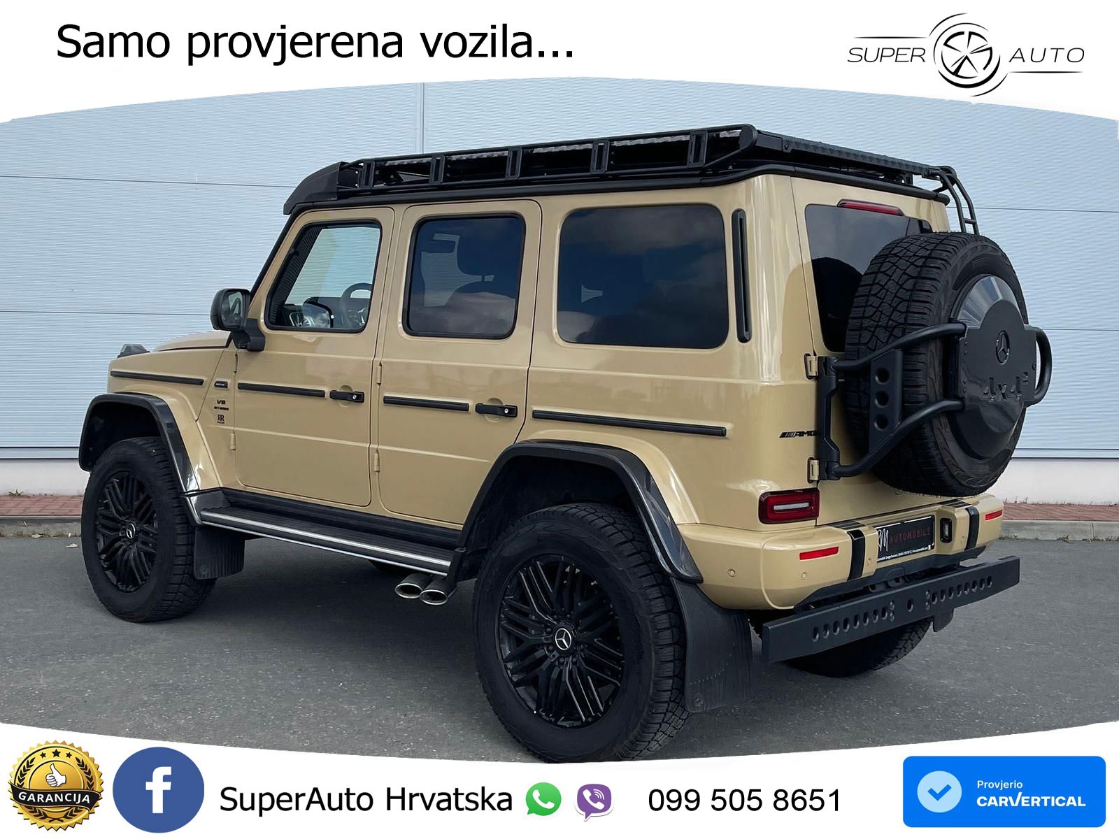 Mercedes AMG G 63 Long V8 (585 KS) 4MATIC 9G-TRONIC AMG SPEEDSHIFT PLUS