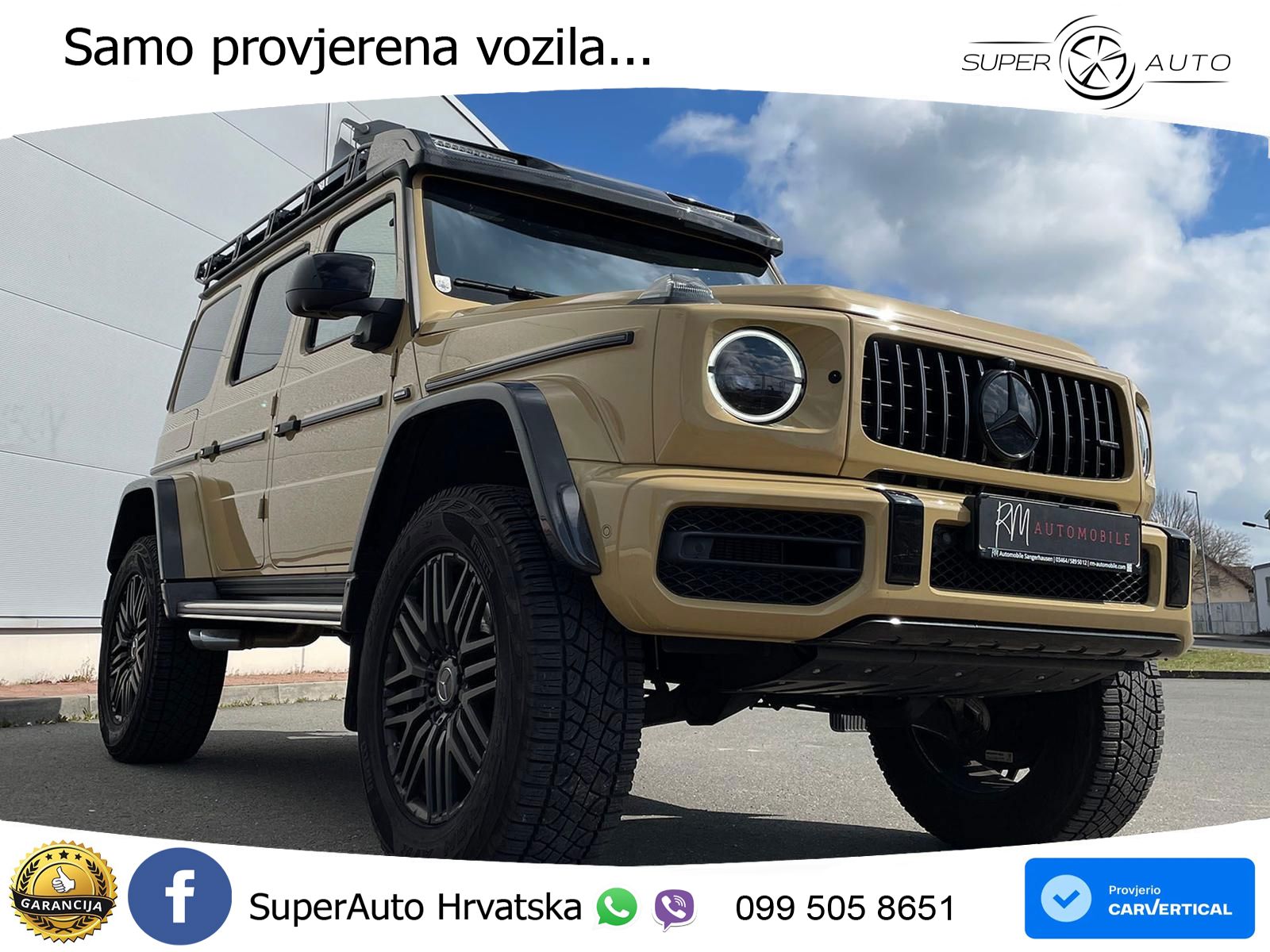Mercedes AMG G 63 Long V8 (585 KS) 4MATIC 9G-TRONIC AMG SPEEDSHIFT PLUS
