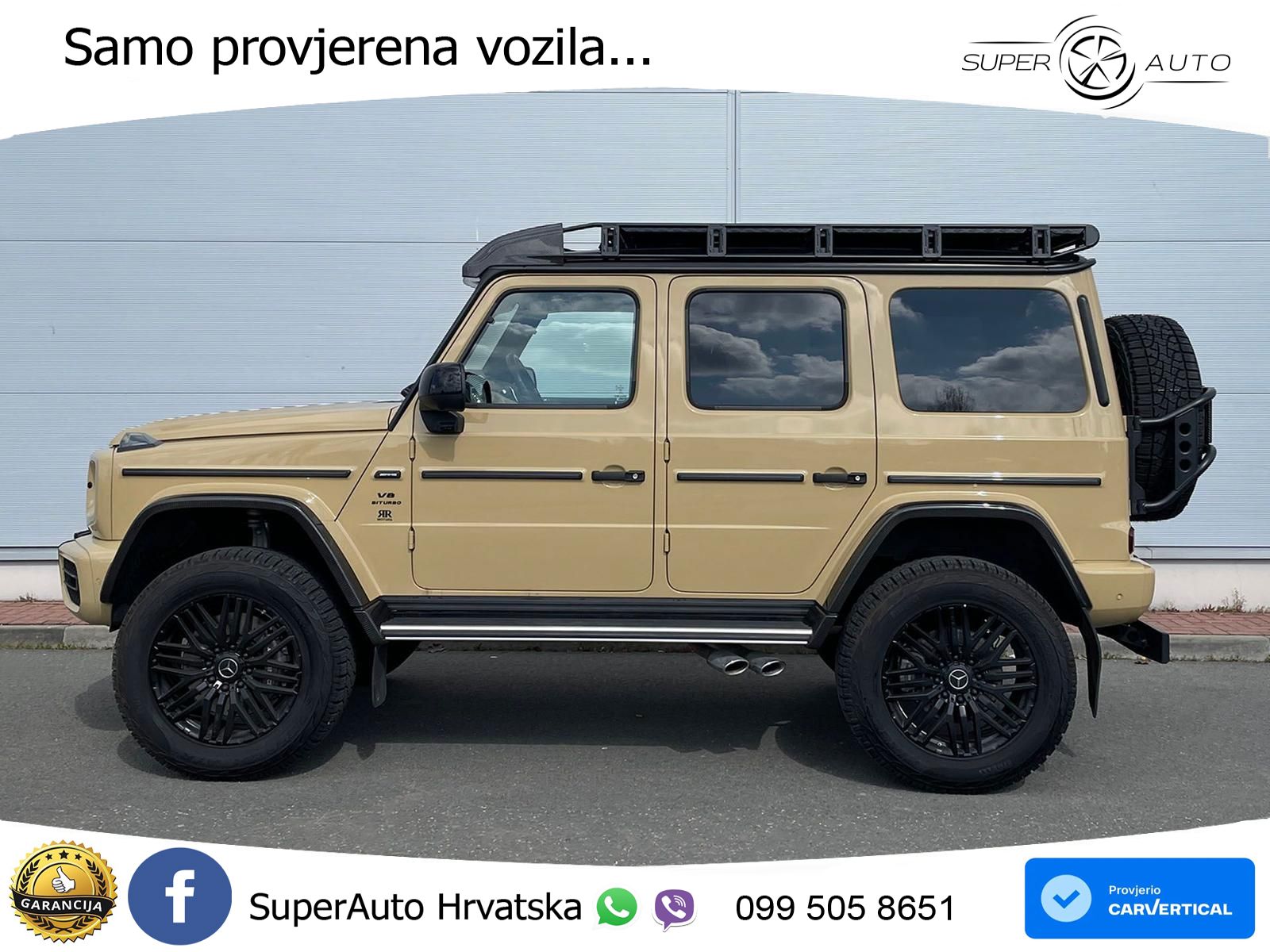 Mercedes AMG G 63 Long V8 (585 KS) 4MATIC 9G-TRONIC AMG SPEEDSHIFT PLUS
