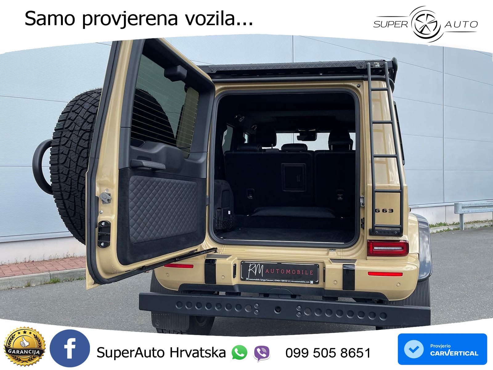 Mercedes AMG G 63 Long V8 (585 KS) 4MATIC 9G-TRONIC AMG SPEEDSHIFT PLUS