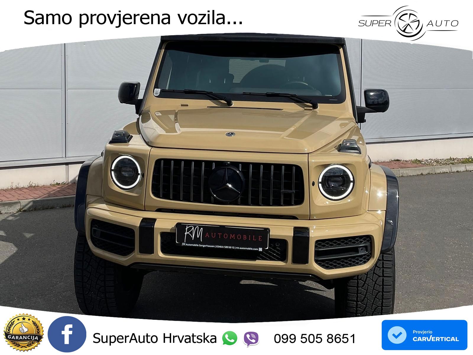 Mercedes AMG G 63 Long V8 (585 KS) 4MATIC 9G-TRONIC AMG SPEEDSHIFT PLUS