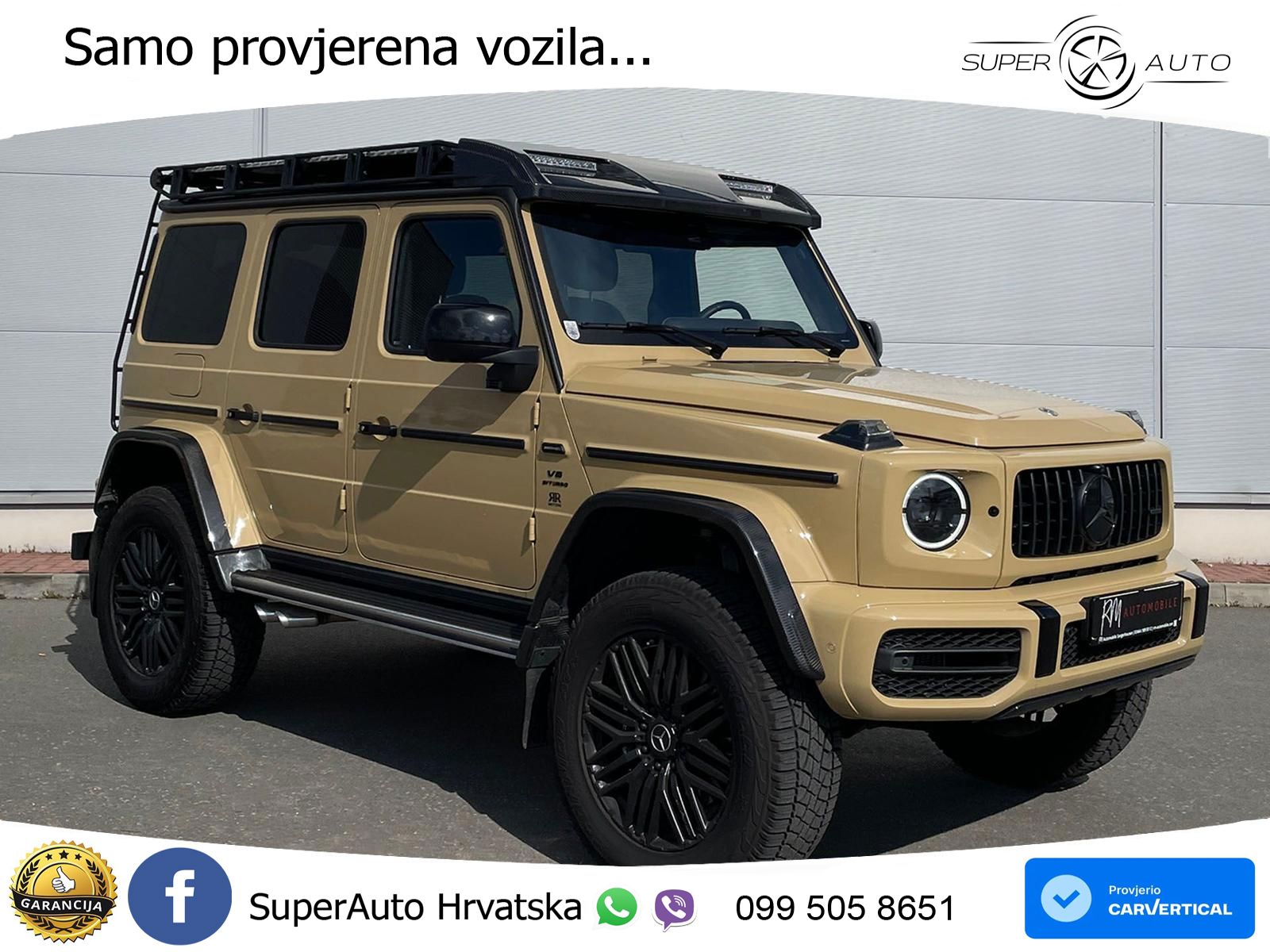 Mercedes AMG G 63 Long V8 (585 KS) 4MATIC 9G-TRONIC AMG SPEEDSHIFT PLUS