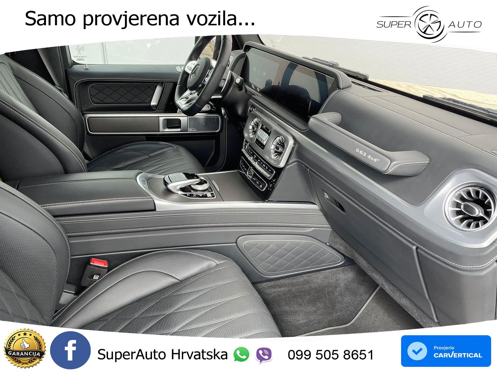 Mercedes AMG G 63 Long V8 (585 KS) 4MATIC 9G-TRONIC AMG SPEEDSHIFT PLUS