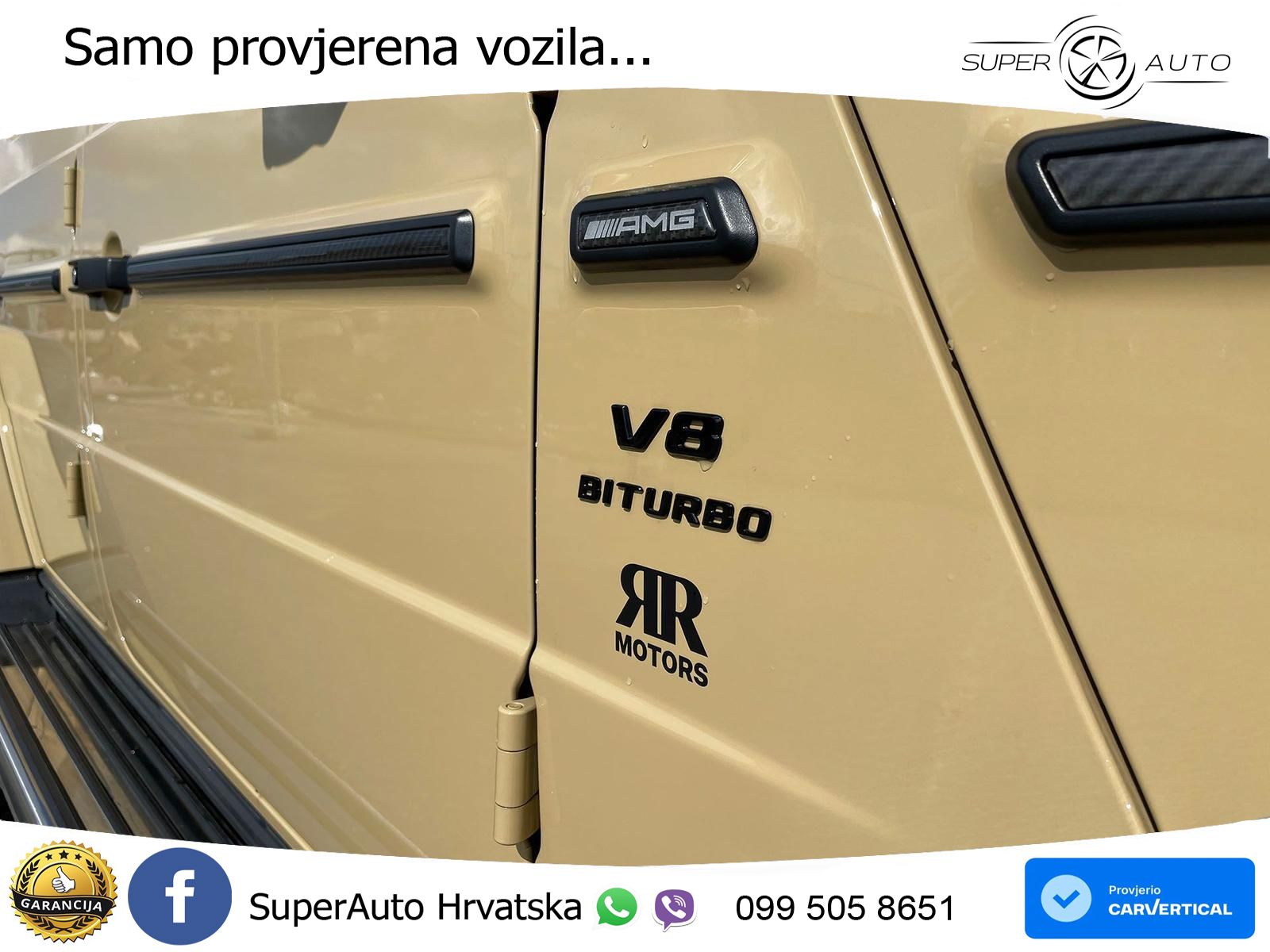 Mercedes AMG G 63 Long V8 (585 KS) 4MATIC 9G-TRONIC AMG SPEEDSHIFT PLUS