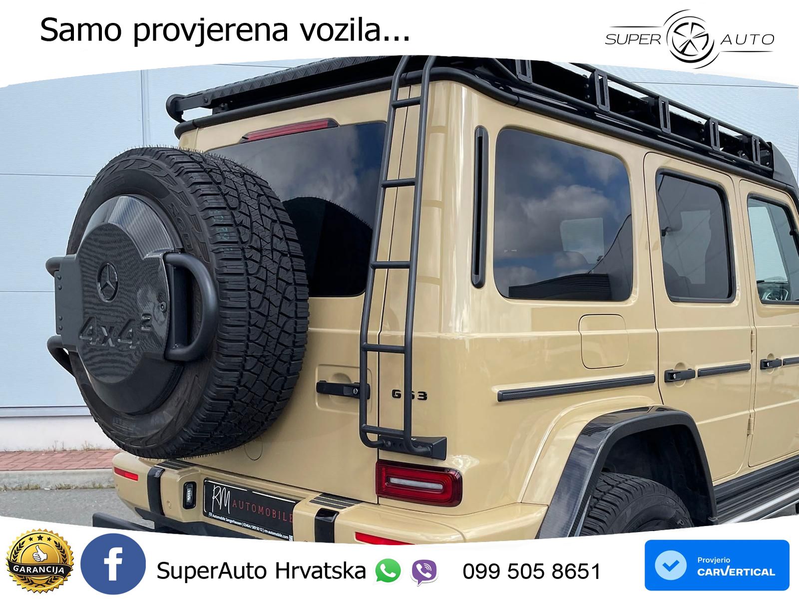 Mercedes AMG G 63 Long V8 (585 KS) 4MATIC 9G-TRONIC AMG SPEEDSHIFT PLUS