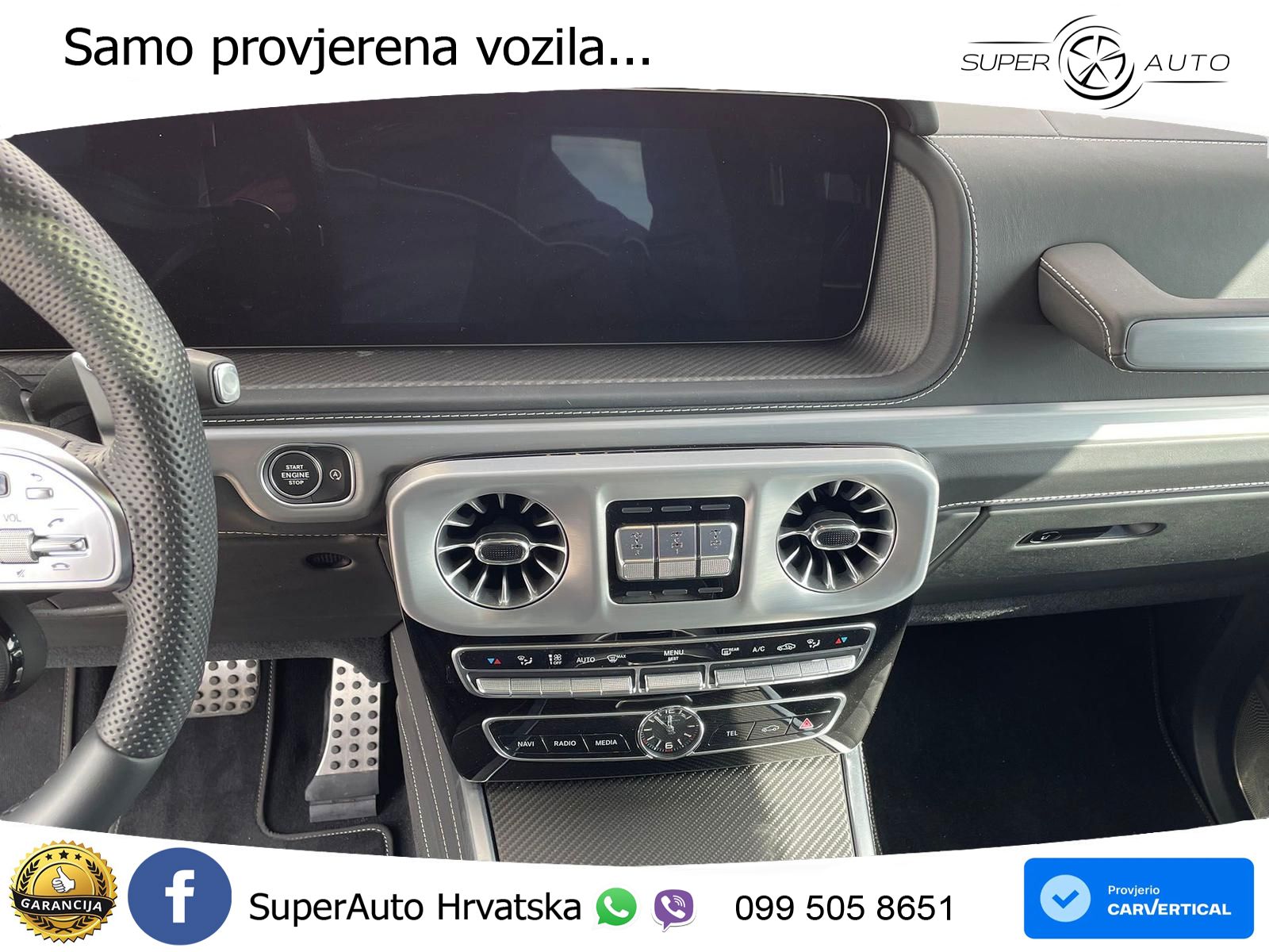 Mercedes AMG G 63 Long V8 (585 KS) 4MATIC 9G-TRONIC AMG SPEEDSHIFT PLUS