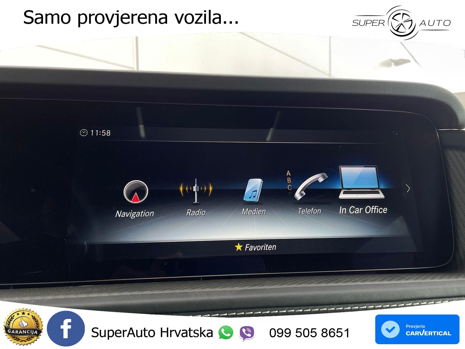 Mercedes AMG G 63 Long V8 (585 KS) 4MATIC 9G-TRONIC AMG SPEEDSHIFT PLUS