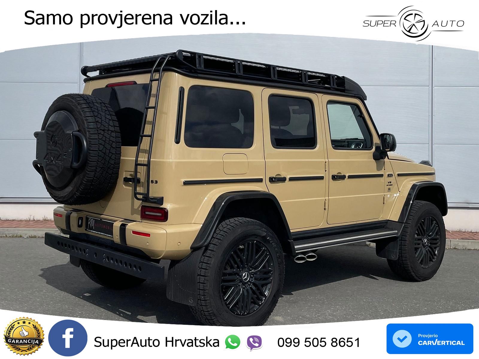 Mercedes AMG G 63 Long V8 (585 KS) 4MATIC 9G-TRONIC AMG SPEEDSHIFT PLUS