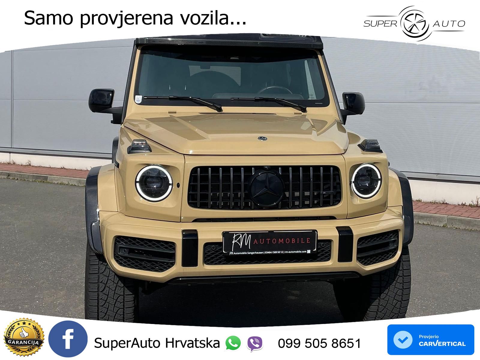Mercedes AMG G 63 Long V8 (585 KS) 4MATIC 9G-TRONIC AMG SPEEDSHIFT PLUS