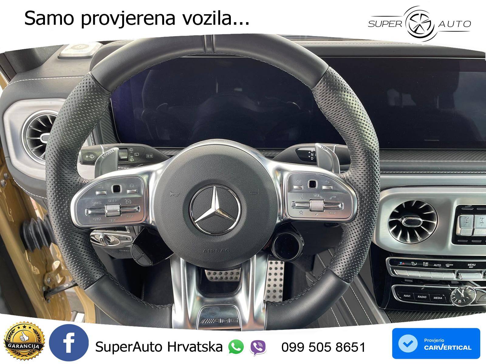 Mercedes AMG G 63 Long V8 (585 KS) 4MATIC 9G-TRONIC AMG SPEEDSHIFT PLUS