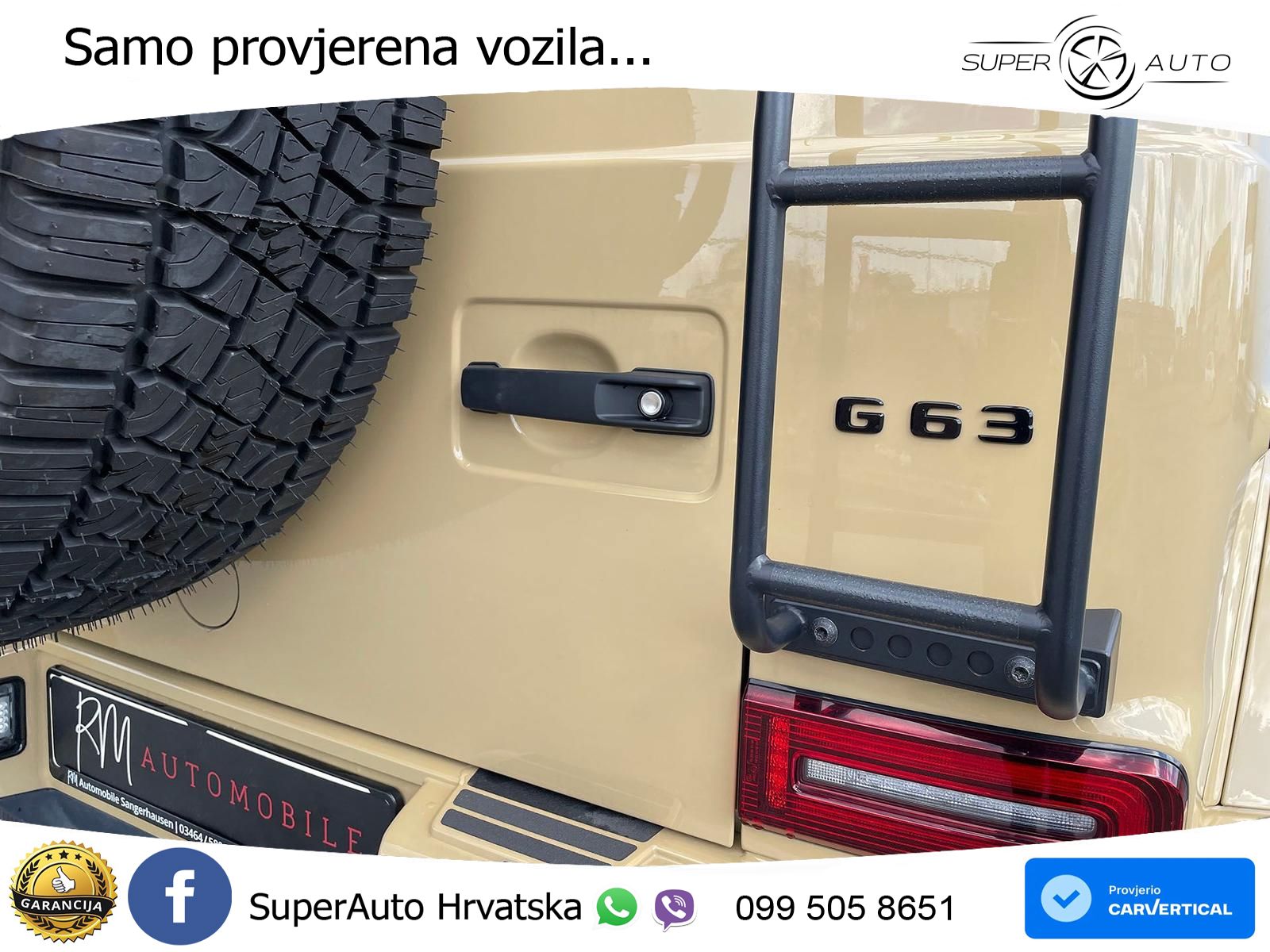 Mercedes AMG G 63 Long V8 (585 KS) 4MATIC 9G-TRONIC AMG SPEEDSHIFT PLUS