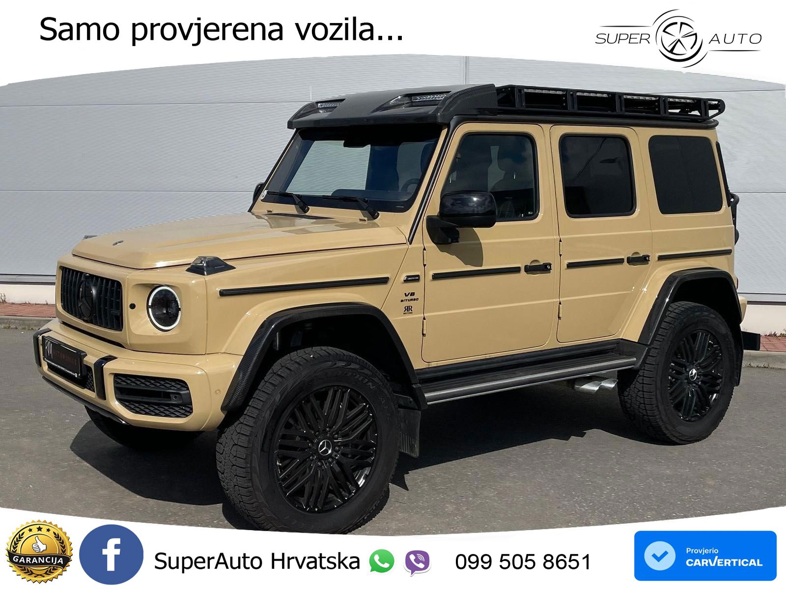 Mercedes AMG G 63 Long V8 (585 KS) 4MATIC 9G-TRONIC AMG SPEEDSHIFT PLUS