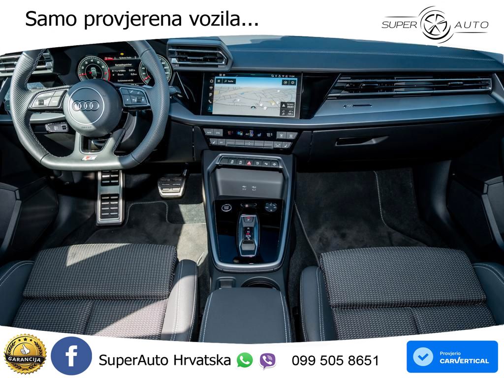 Audi A3 35 TFSI (150 KS) S tronic S line LED+GR SJED+ACC