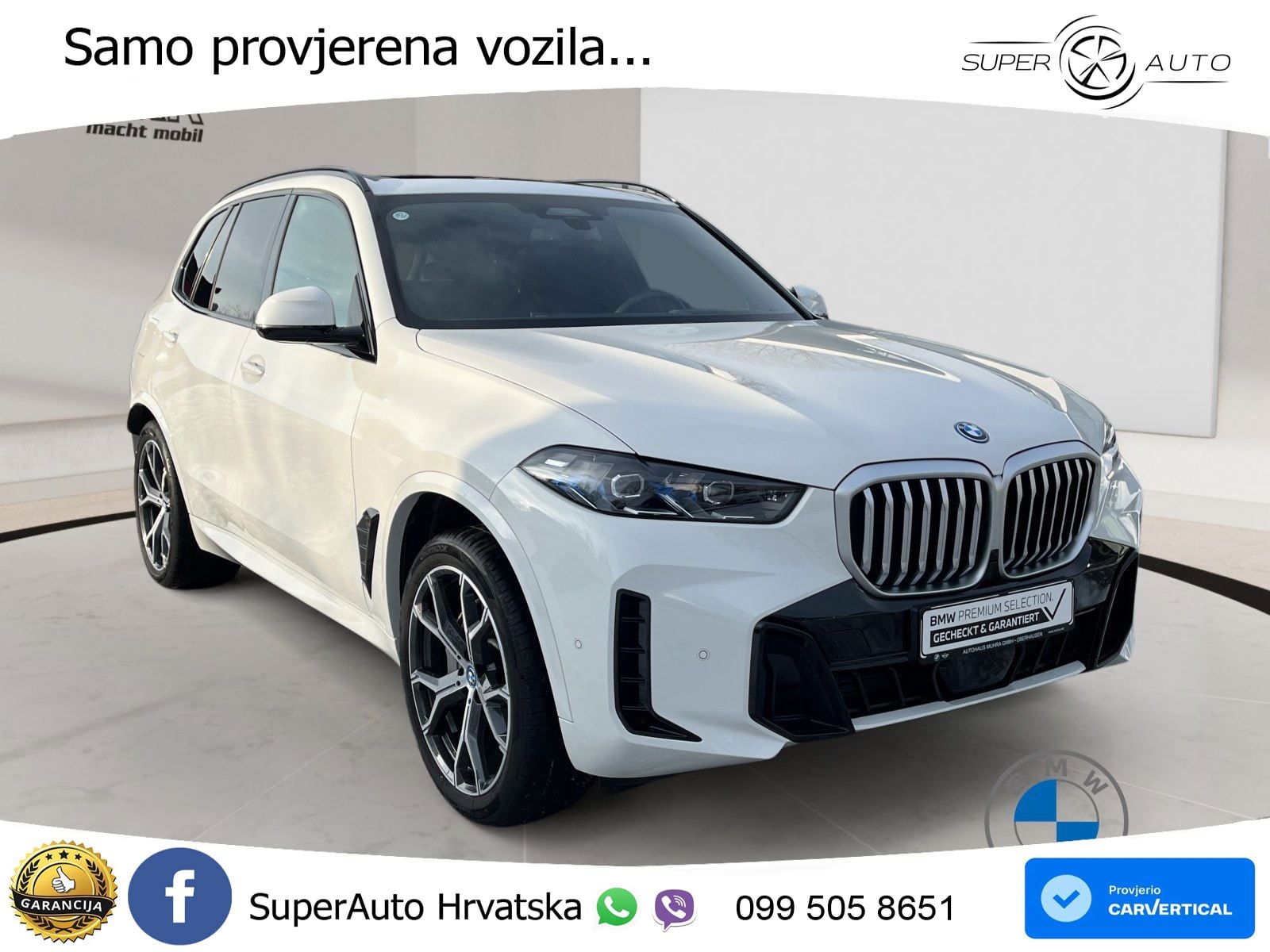 BMW X5 50e (489 KS) xDrive Steptronic M Sport LED+GR SJED+ACC
