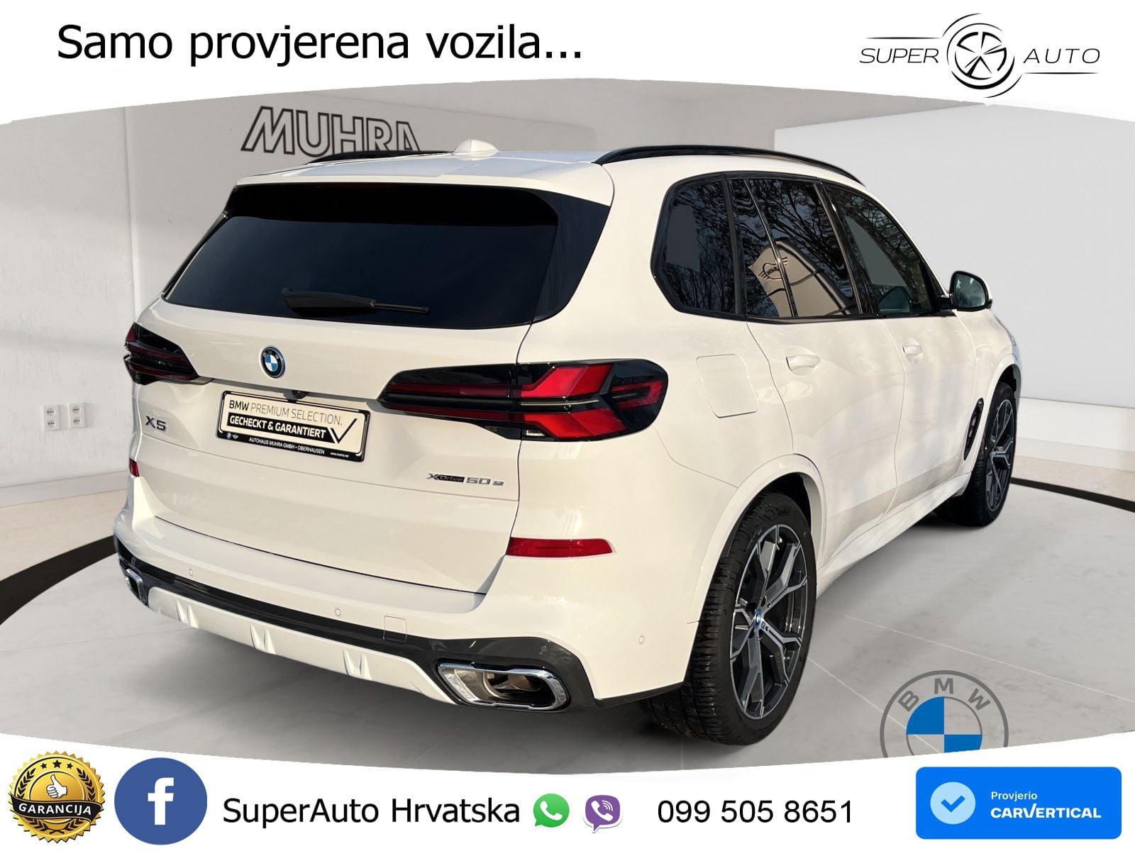 BMW X5 50e (489 KS) xDrive Steptronic M Sport LED+GR SJED+ACC