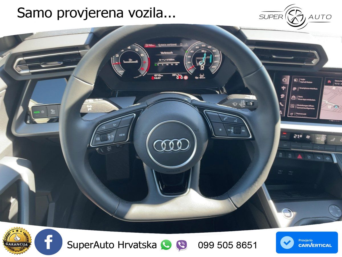 Audi A3 Sportback 30 TFSI (116 KS) advanced LED+GR SJED+ACC