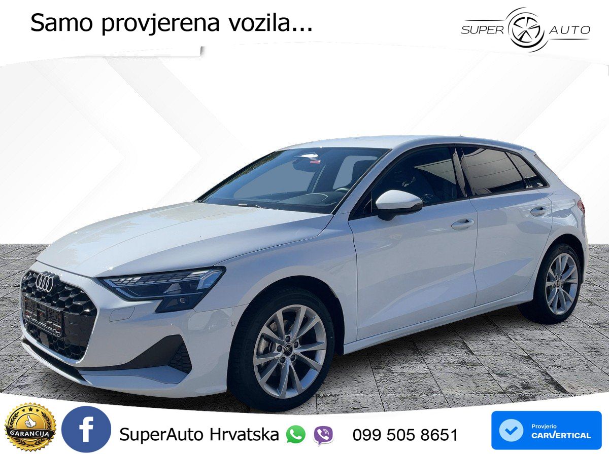 Audi A3 Sportback 30 TFSI (116 KS) advanced LED+GR SJED+ACC