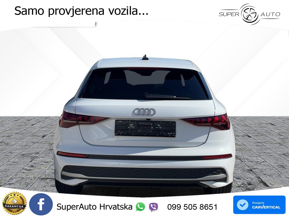 Audi A3 Sportback 30 TFSI (116 KS) advanced LED+GR SJED+ACC