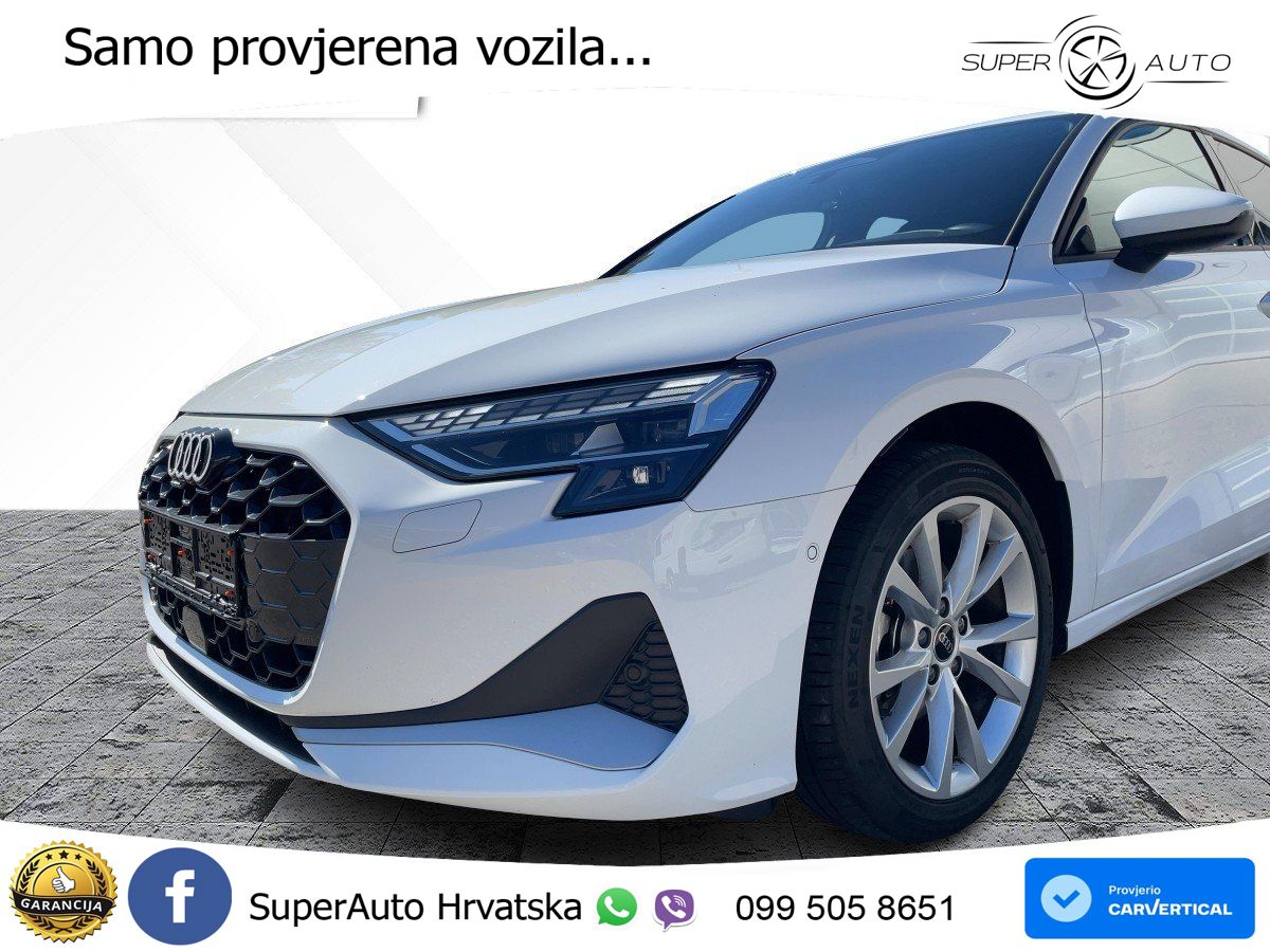 Audi A3 Sportback 30 TFSI (116 KS) advanced LED+GR SJED+ACC