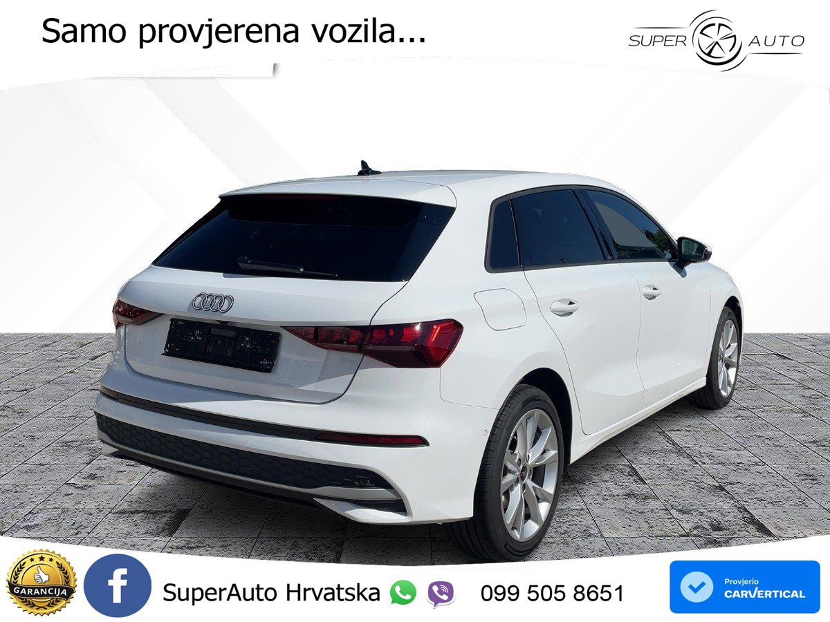 Audi A3 Sportback 30 TFSI (116 KS) advanced LED+GR SJED+ACC