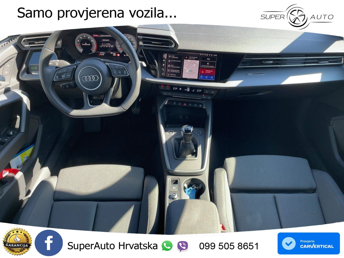 Audi A3 Sportback 30 TFSI (116 KS) advanced LED+GR SJED+ACC