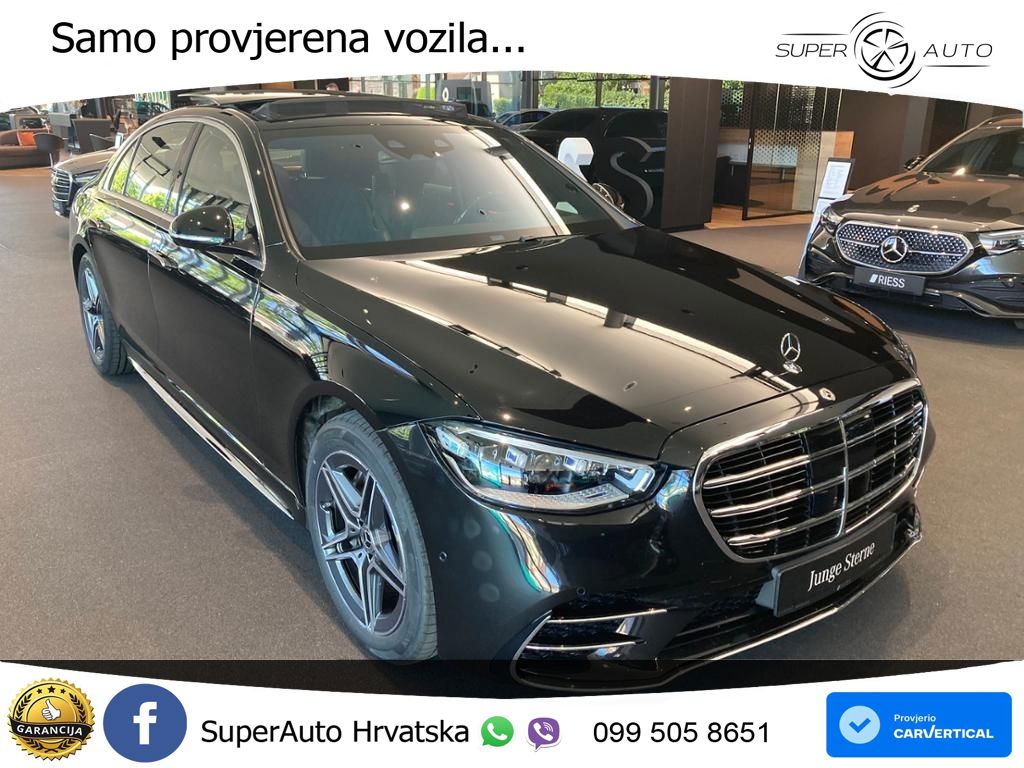 Mercedes S 500 (449 KS) EQ Boost 4MATIC 9G-TRONIC AMG ACC+HEAD+4xGR SJED+360+PANO