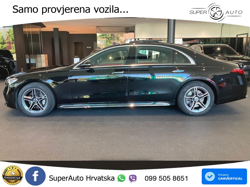 Mercedes S 500 (449 KS) EQ Boost 4MATIC 9G-TRONIC AMG ACC+HEAD+4xGR SJED+360+PANO
