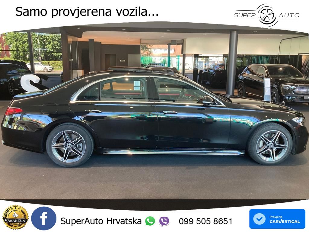 Mercedes S 500 (449 KS) EQ Boost 4MATIC 9G-TRONIC AMG ACC+HEAD+4xGR SJED+360+PANO