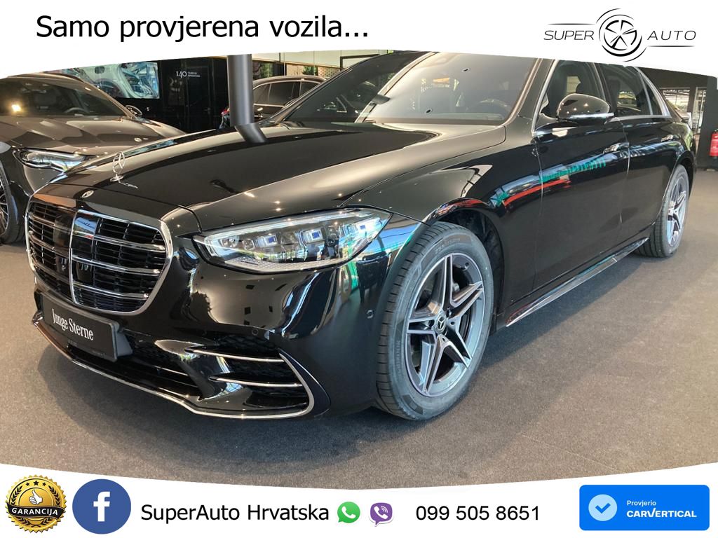 Mercedes S 500 (449 KS) EQ Boost 4MATIC 9G-TRONIC AMG ACC+HEAD+4xGR SJED+360+PANO