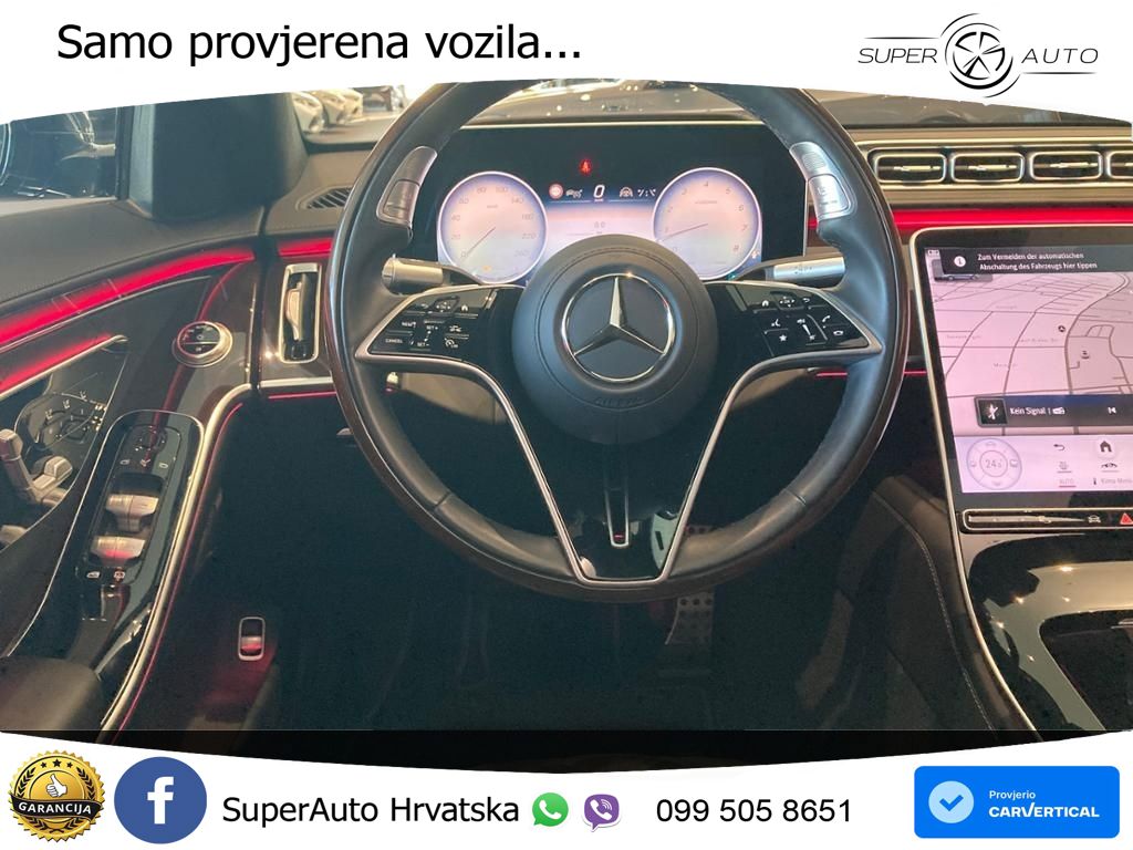 Mercedes S 500 (449 KS) EQ Boost 4MATIC 9G-TRONIC AMG ACC+HEAD+4xGR SJED+360+PANO