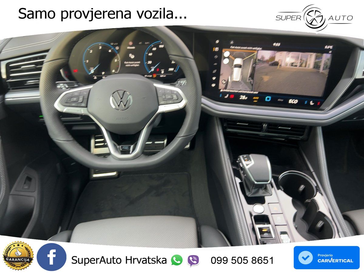 Volkswagen Touareg 3.0 V6 TDI (286 KS) 4MOTION Tiptronic ZRAČNI+ACC+GR SJED+KAM+PANO