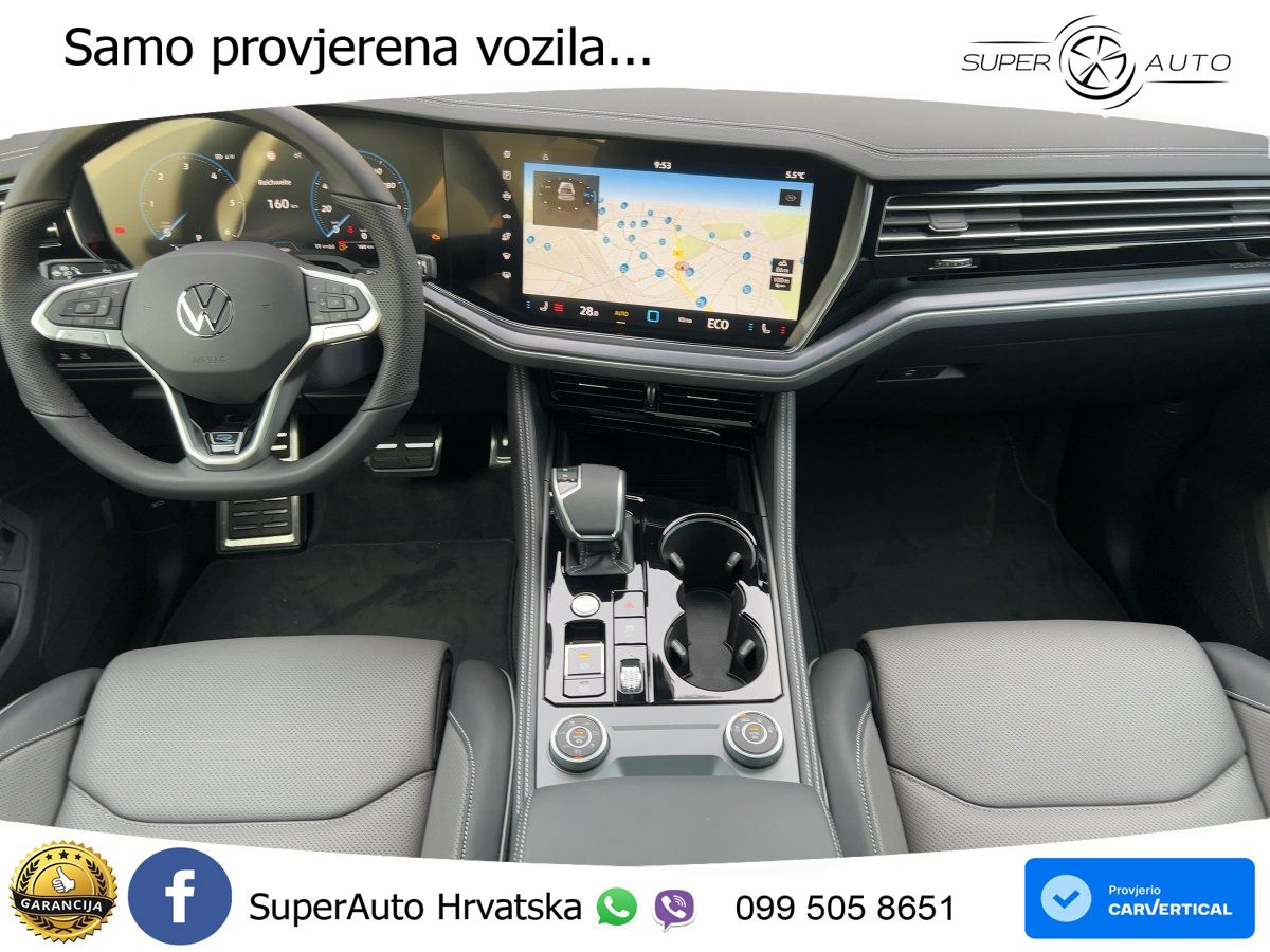 Volkswagen Touareg 3.0 V6 TDI (286 KS) 4MOTION Tiptronic ZRAČNI+ACC+GR SJED+KAM+PANO