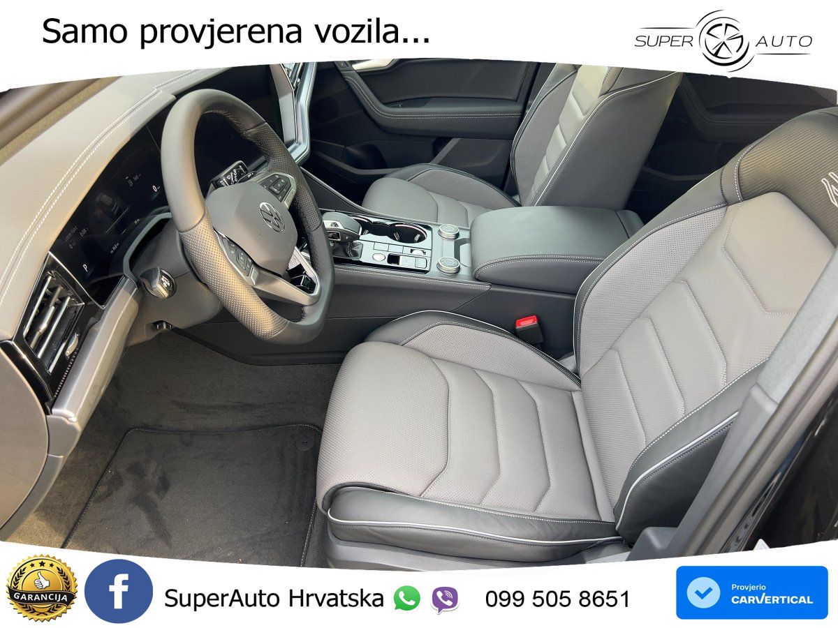Volkswagen Touareg 3.0 V6 TDI (286 KS) 4MOTION Tiptronic ZRAČNI+ACC+GR SJED+KAM+PANO