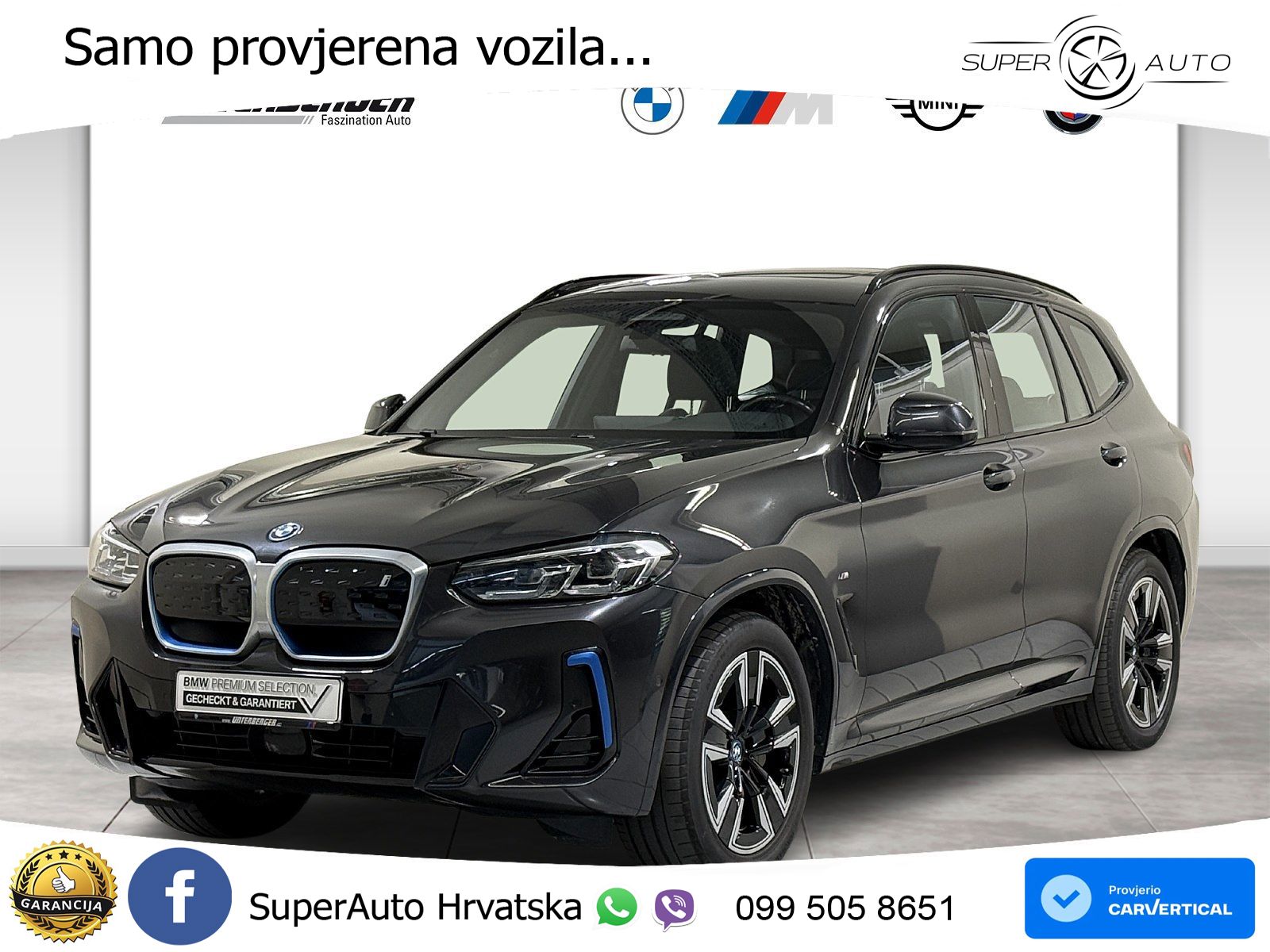 BMW iX3 80 kWh (286 KS)