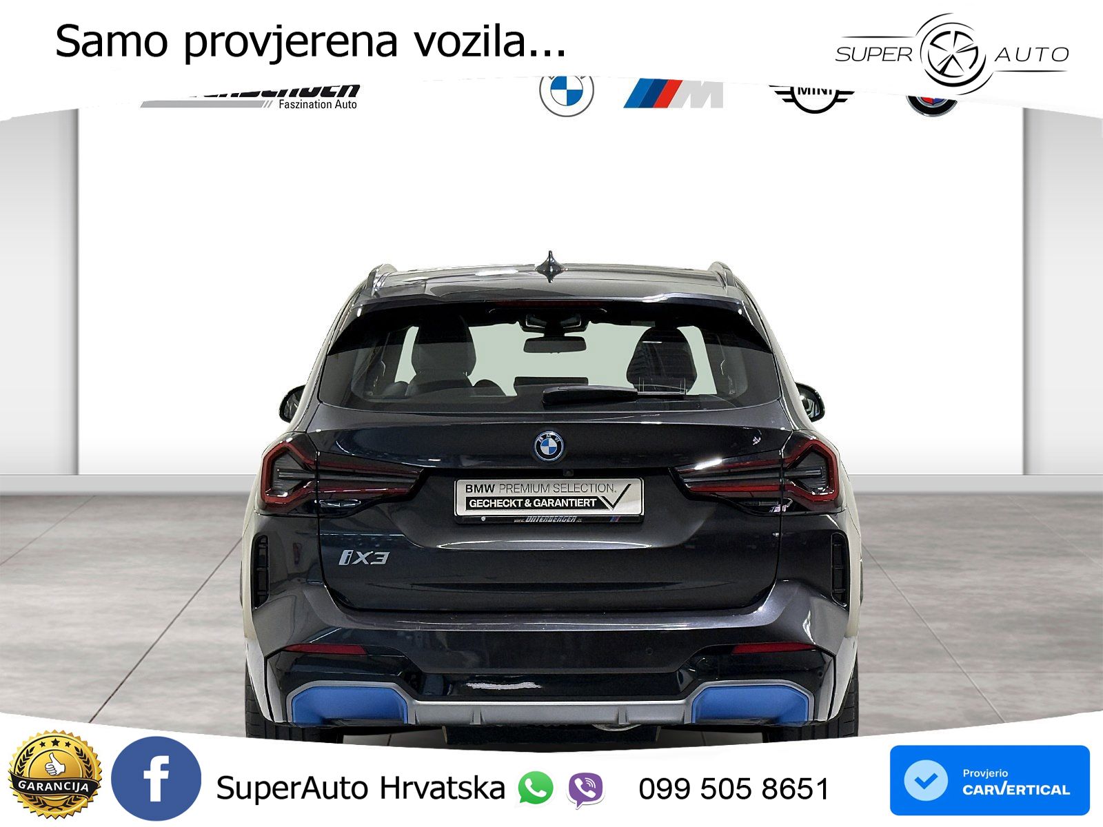 BMW iX3 80 kWh (286 KS)