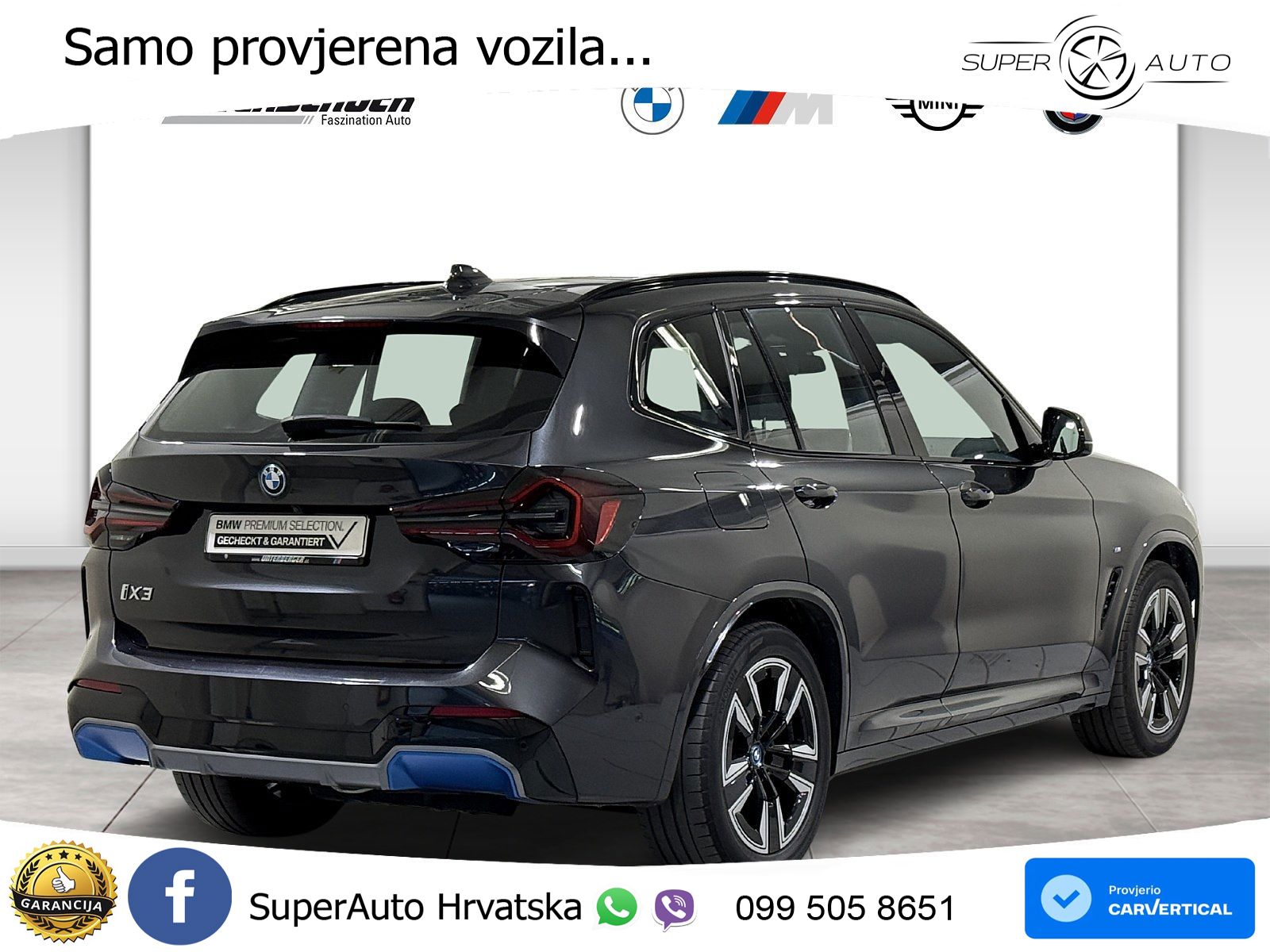 BMW iX3 80 kWh (286 KS)